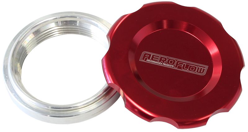 Low Profile Billet Aluminium Filler Cap & Bung AF465-40R