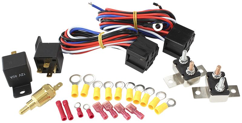 Dual Fan Relay and Wiring Harness Kit AF49-1048