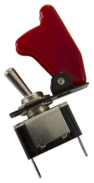 Red Covered Rocket / Missile Switch AF49-5000