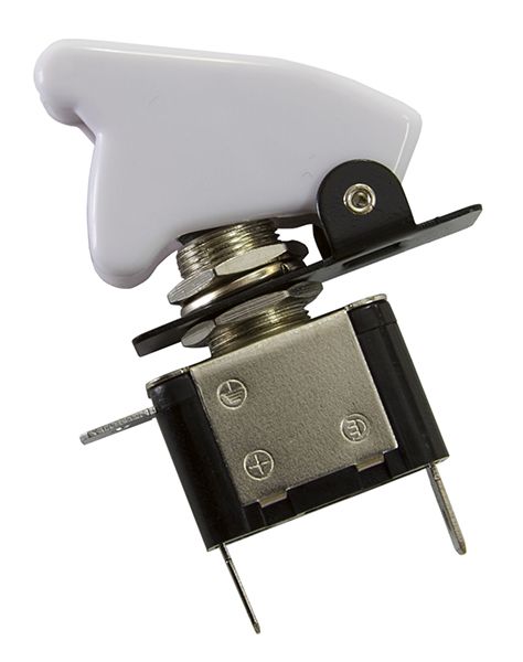 White Covered LED Rocket / Missile Switch AF49-5030