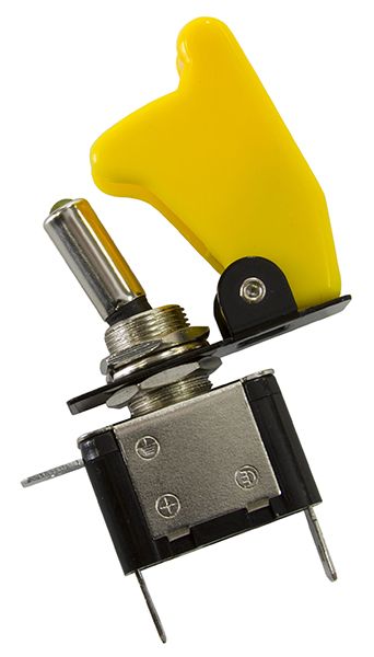 Yellow Covered LED Rocket / Missile Switch AF49-5040