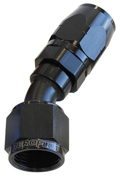 500 Series Cutter Swivel 30° Hose End -4AN AF507-04BLK