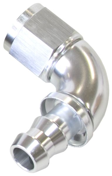 510 Series Full Flow Tight Radius Push Lock 90° Hose End -10AN AF513-10S