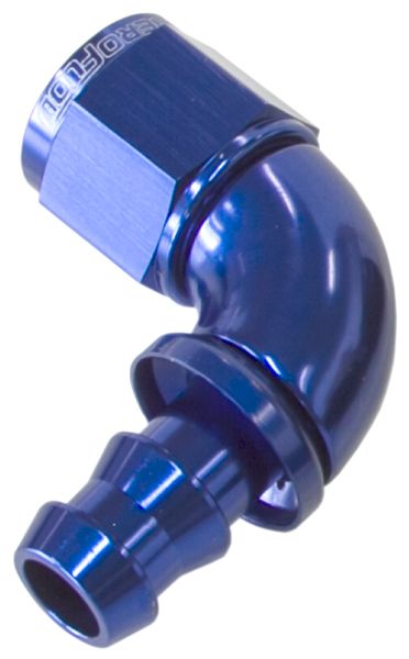 510 Series Full Flow Tight Radius Push Lock 90° Hose End -10AN AF513-10