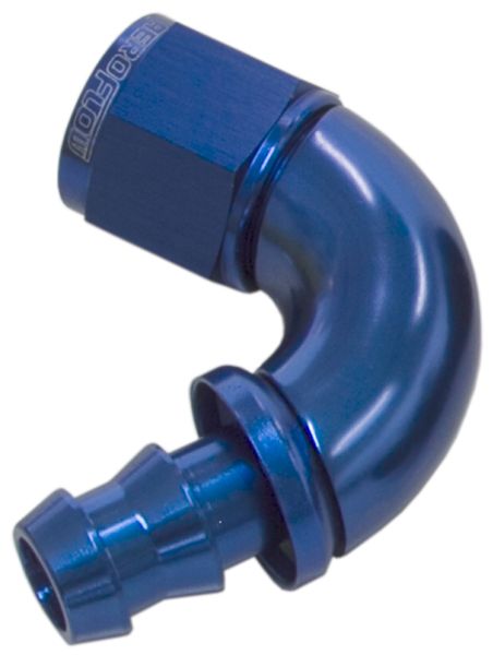 510 Series Full Flow Tight Radius Push Lock 120° Hose End -6AN AF514-06