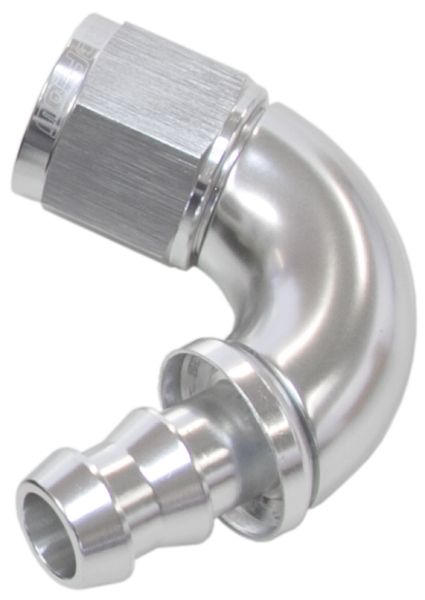 510 Series Full Flow Tight Radius Push Lock 120° Hose End -8AN AF514-08S