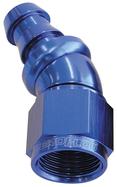 510 Series Full Flow Tight Radius Push Lock 30° Hose End -4AN AF517-04