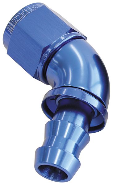 510 Series Full Flow Tight Radius Push Lock 60° Hose End -10AN AF518-10