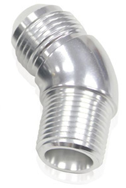 45° NPT to AN Full Flow Adapter 1/8" to -3AN AF523-03S