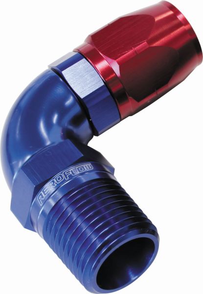 90° Male NPT Full Flow Swivel Hose End 1/8" to -6AN AF529-06-02