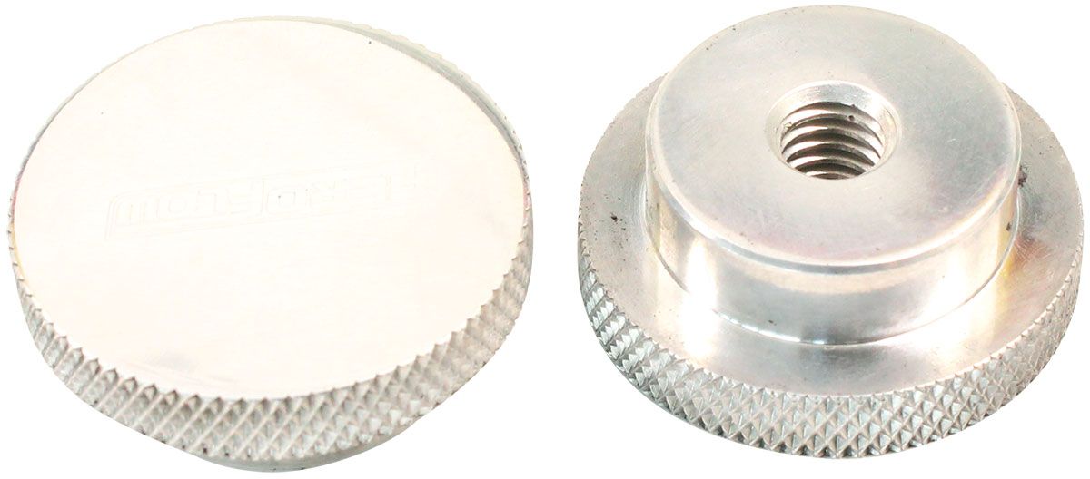 Polished Billet Air Cleaner Nut 1/4" UNC AF55-1009