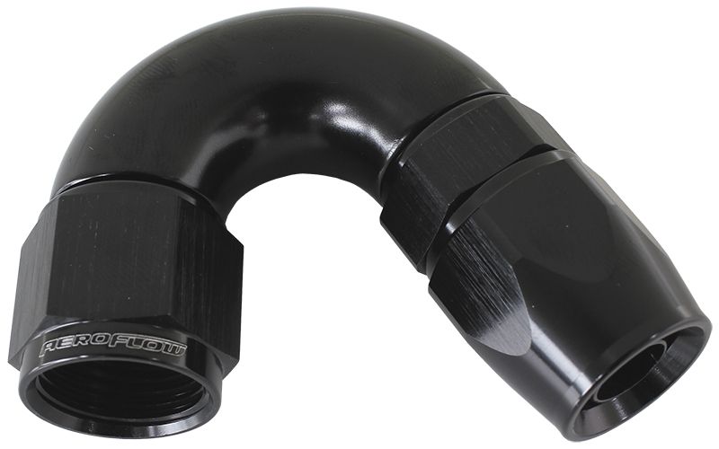 570 Series PTFE 150° Hose End -4AN AF575-04DBLK