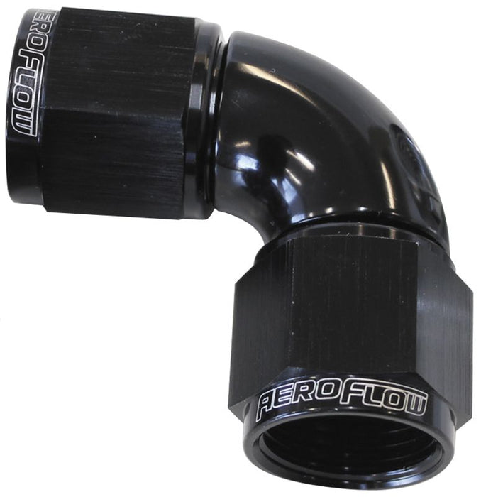 90° Full Flow Female Coupler -10AN AF583-10BLK