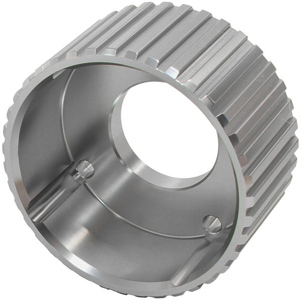 Gilmer Drive Crankshaft Pulley - Silver Finish AF59-3003C