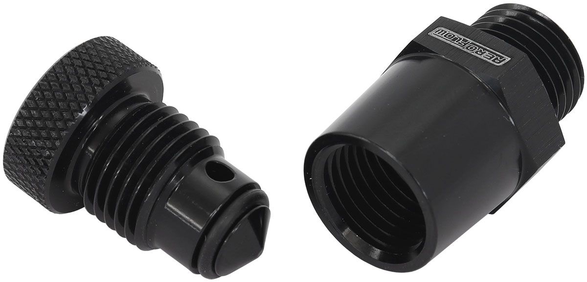 Universal Drain Valve -6 ORB AF615-02BLK