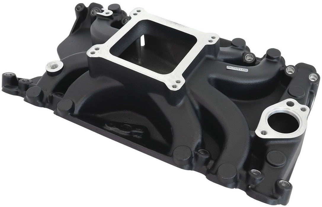 Holden 253-308 Low-Rise Single Plane Intake Manifold, Black Finish AF6200-4000