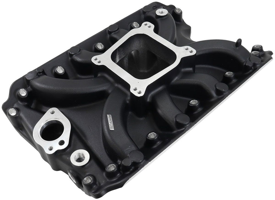 Holden 304 Low-Rise Single Plane Intake Manifold, Black Finish AF6200-4001