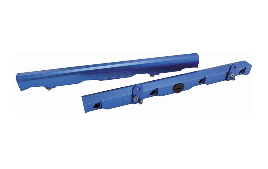 GM LS2, LS3 Billet EFI Fuel Rails - Blue AF64-2006