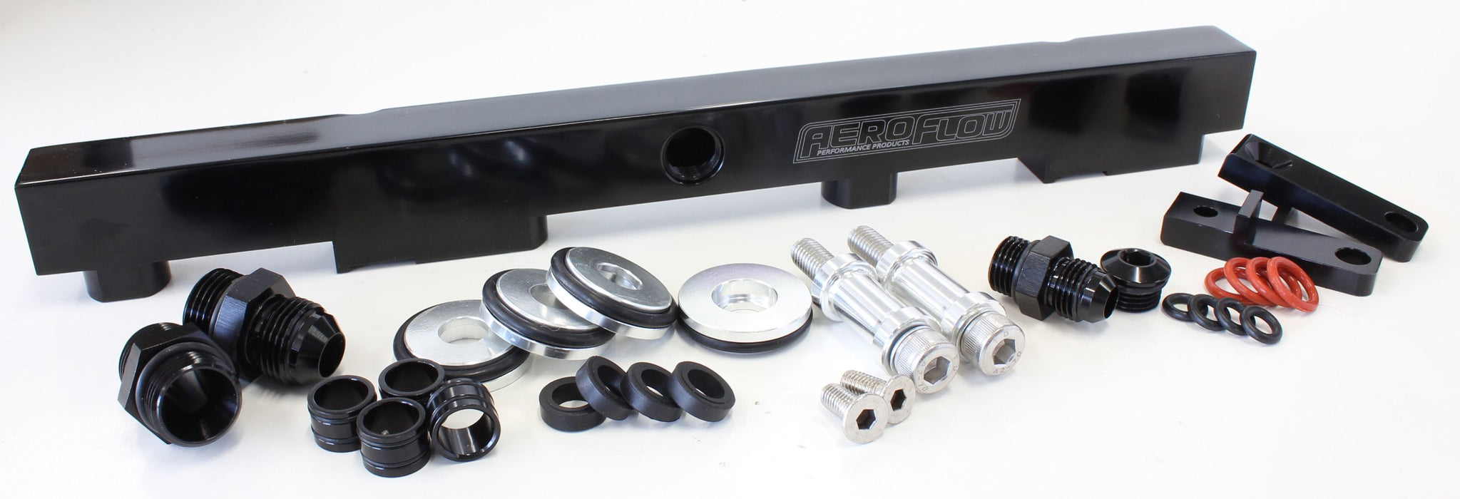 Nissan S13 SR20 Billet EFI Fuel Rail - Black AF64-2009BLK