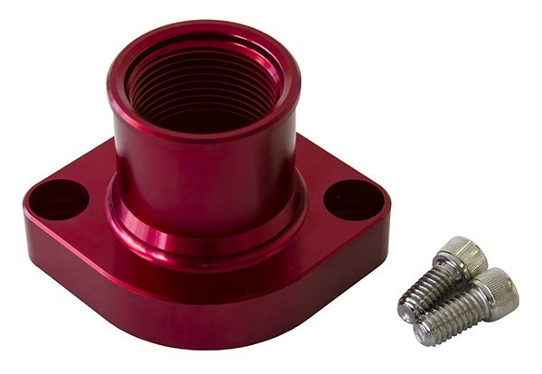 Ford Cleveland Billet Thermostat Housing - Red AF64-2021R