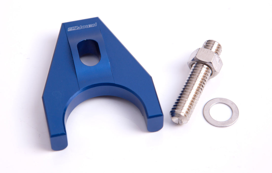 Billet Distributor Hold Down Clamp - Blue AF64-2032