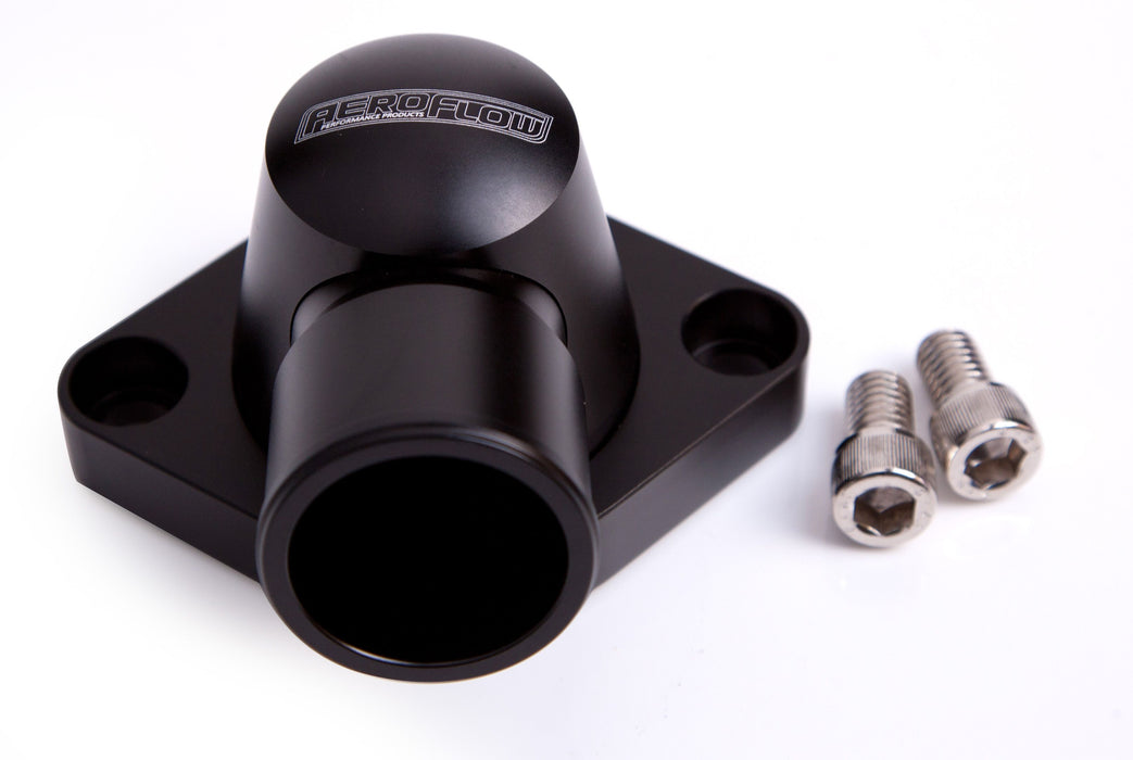 Billet Thermostat Housing - Black AF64-2034BLK