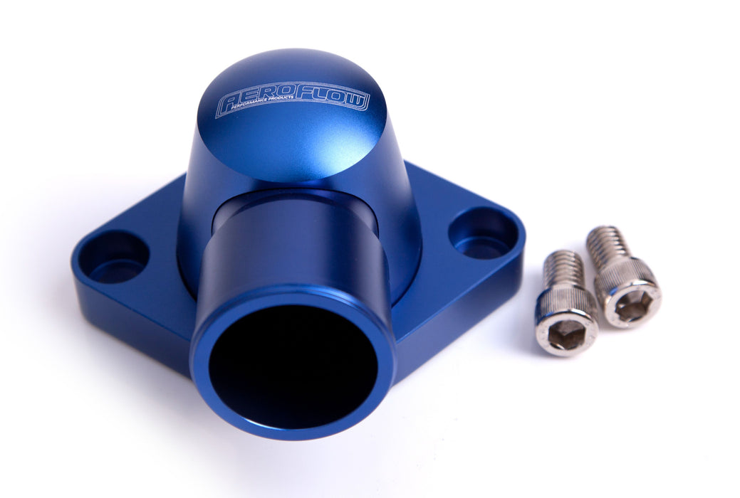 Billet Thermostat Housing - Blue AF64-2034