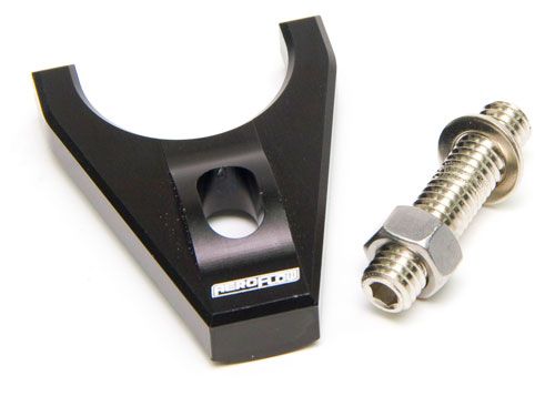 Billet Distributor Hold Down Clamp - Black AF64-2038BLK