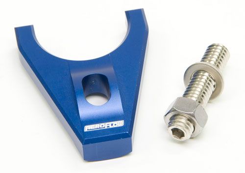 Billet Distributor Hold Down Clamp - Blue AF64-2038