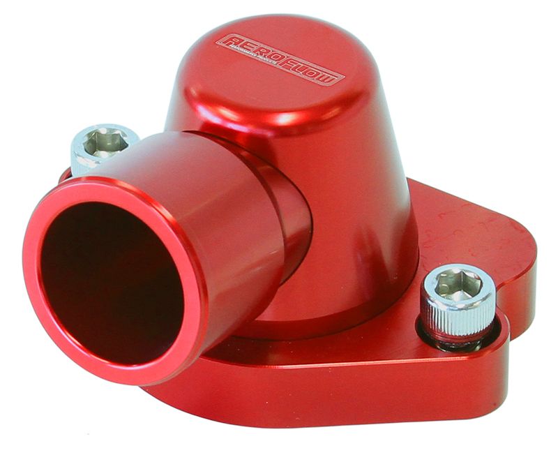 Billet Thermostat Housing - Red AF64-2056R