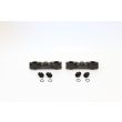 Subaru EJ20, EJ25 Side Feed Billet EFI Fuel Rails - Black