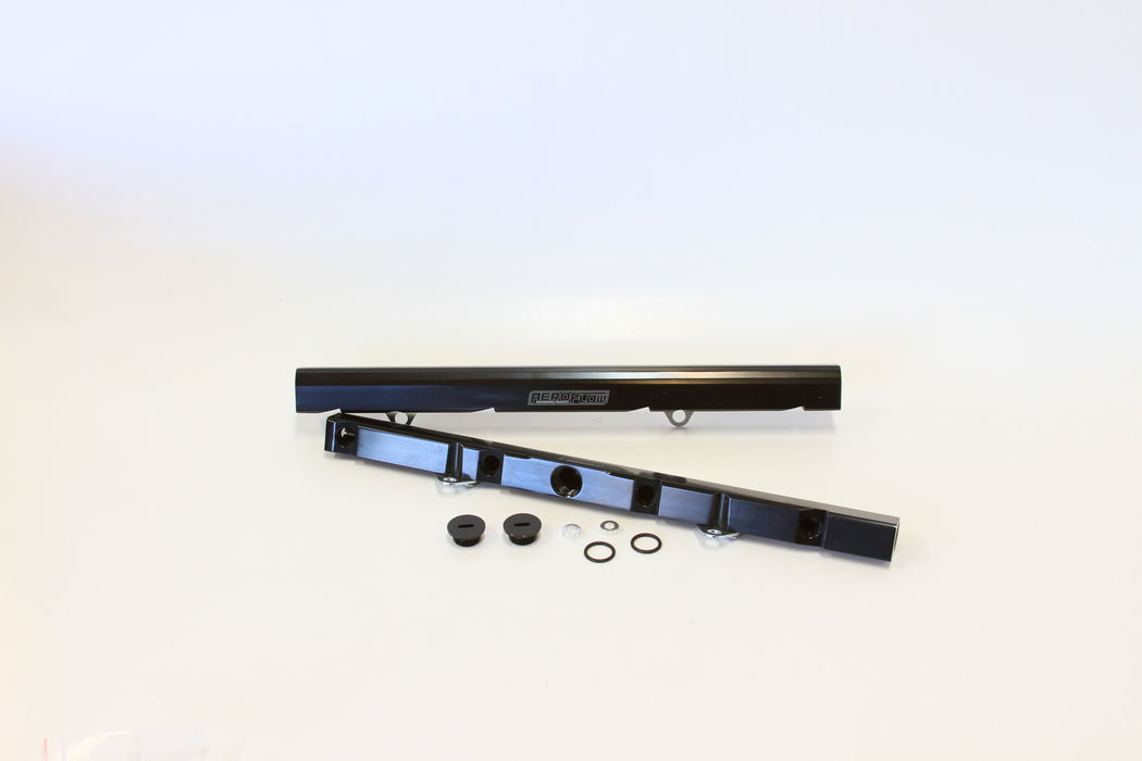 Ford Windsor 5.0L V8 Billet EFI Fuel Rail - Black AF64-2077BLK