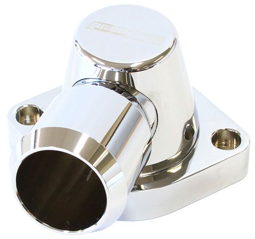 Billet Swivel Thermostat Housing - Chrome Finish AF64-2092C