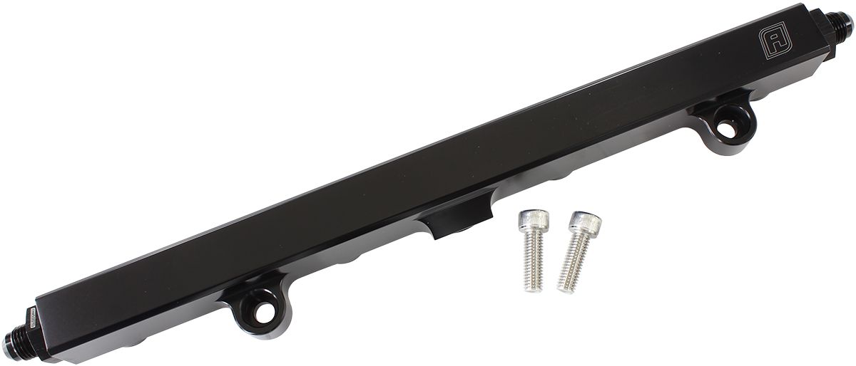 Honda K20 and K24 Billet EFI Fuel Rail - Black AF64-2140BLK