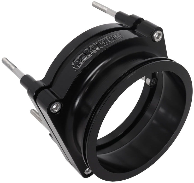 GM LS Throttle Body Adapter, Black Finish AF64-2144BLK