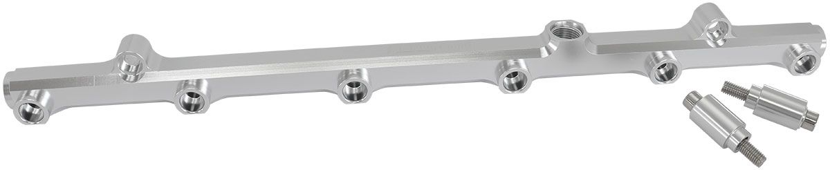 Nissan RB26DETT Billet EFI Fuel Rails (Silver) AF64-2211S