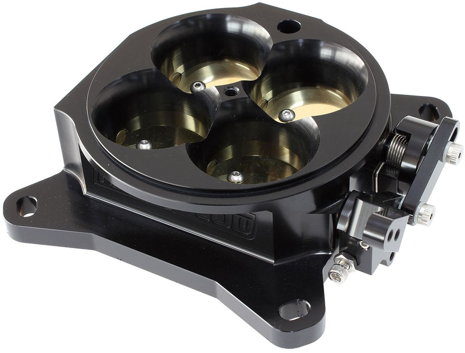 Billet Aluminium 4 Barrel 1375cfm Throttle Body AF64-2250BLK