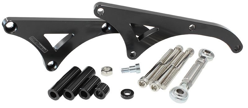 Mid Mount Billet Alternator Bracket AF64-4033BLK