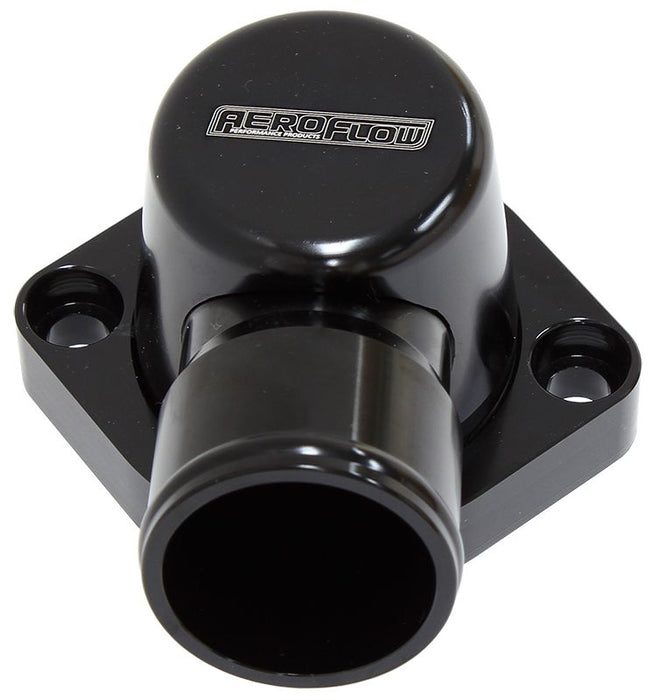 Billet Thermostat Housing - Black AF64-4037BLK