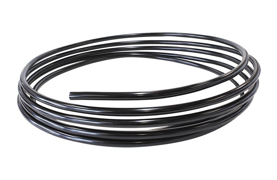 Aluminium Fuel Line 1/2" (12.7mm) 25ft (7.6m) Length Roll AF66-3001BLK