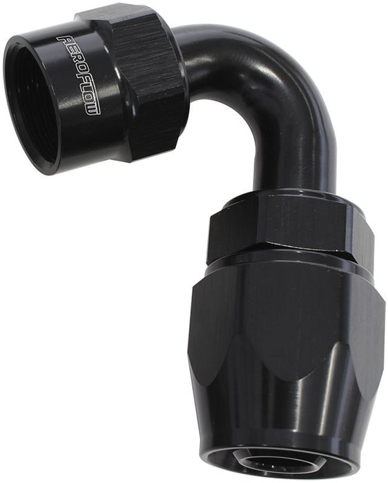 Kryptalon® Series Lightweight One Piece Swivel 120° Hose End -4AN AF7024-04