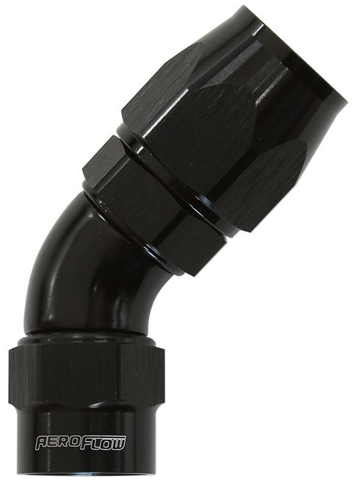 Kryptalon® Series Heavy Duty One Piece Swivel 45° Hose End -8AN AF7052-08