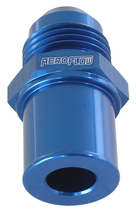 Press In Rear Valve Cover Breather Adapter -8AN Blue (19mm O.D) AF708-08R