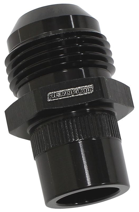 Press In Cover Breather Adapter - Black AF708-10-03BLK