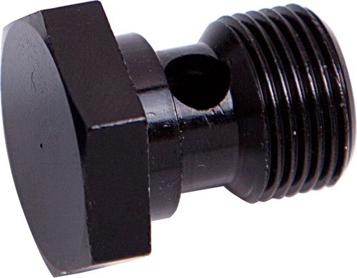 Alloy Banjo Bolt 3/8"-20 AF722-03BLK