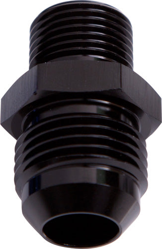 Metric to Male Flare Adapter M10 x 1.5mm to -4AN AF729-04BLK