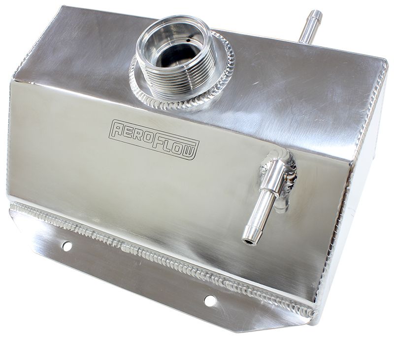 Fabricated Radiator Overflow Tank - Polished AF77-1033