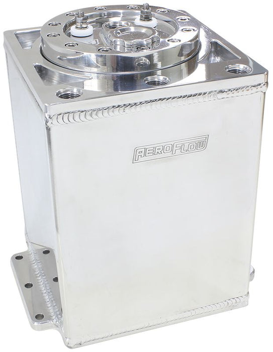 Triple EFI Pump Compact Surge Tank - Polished AF77-4053