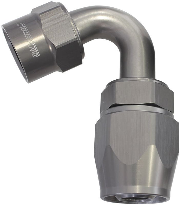 Kryptalon® Series Lightweight One Piece Swivel 120° Hose End -4AN AF7824-04