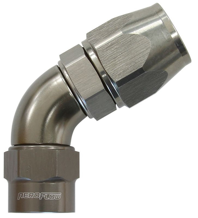 Kryptalon® Series Heavy Duty One Piece Swivel 60° Hose End -12AN AF7858-12